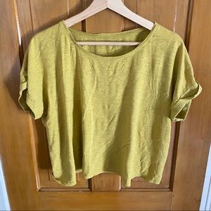 Vintage Eileen fisher cropped top